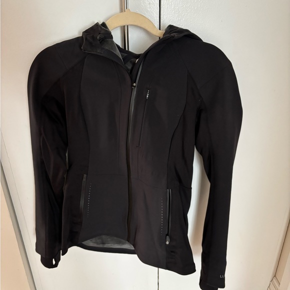 Lululemon Cross Chill Water Repellent Jacket Black Size 6 - Picture 2 of 15